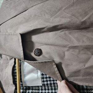 Vintage Limited Edition London Fog Taupe Button-Up Coat